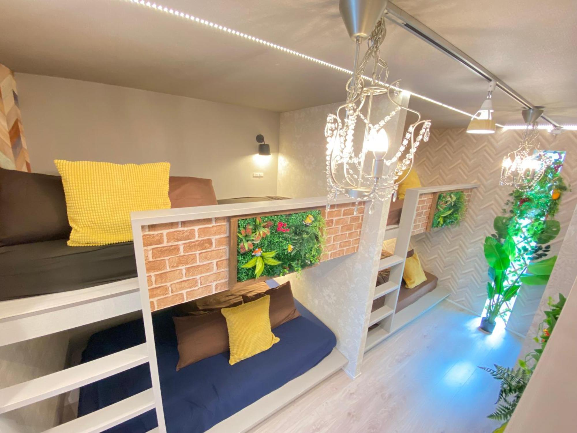 Hotel Jungle Fun Fun Осака Экстерьер фото