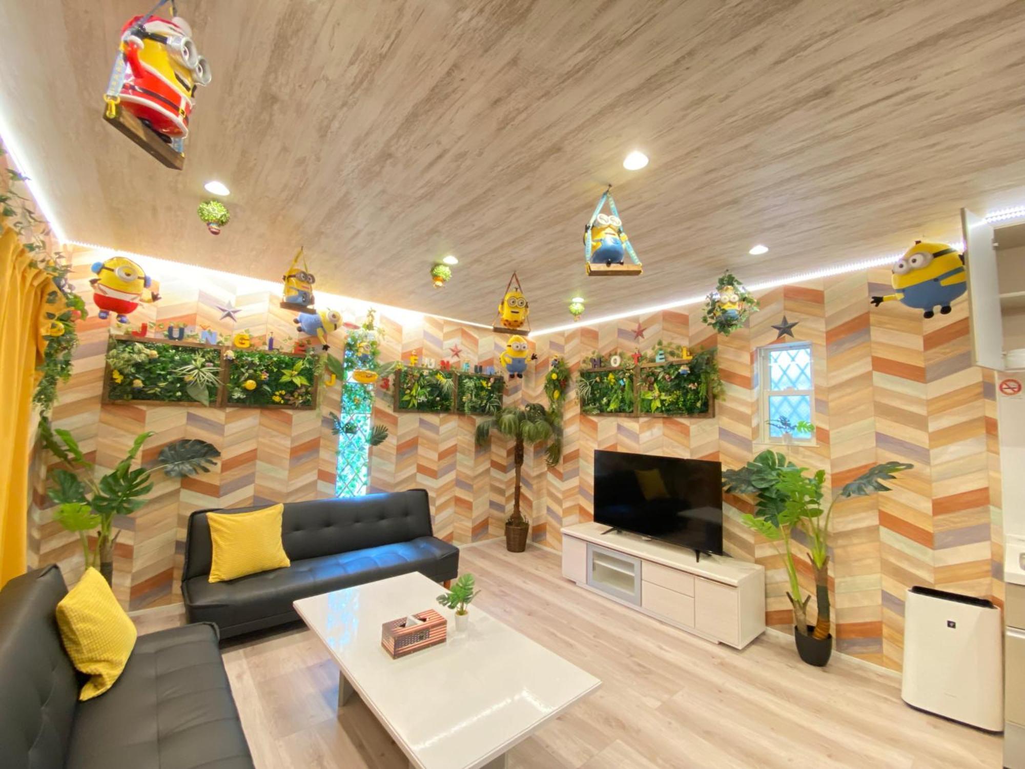Hotel Jungle Fun Fun Осака Экстерьер фото