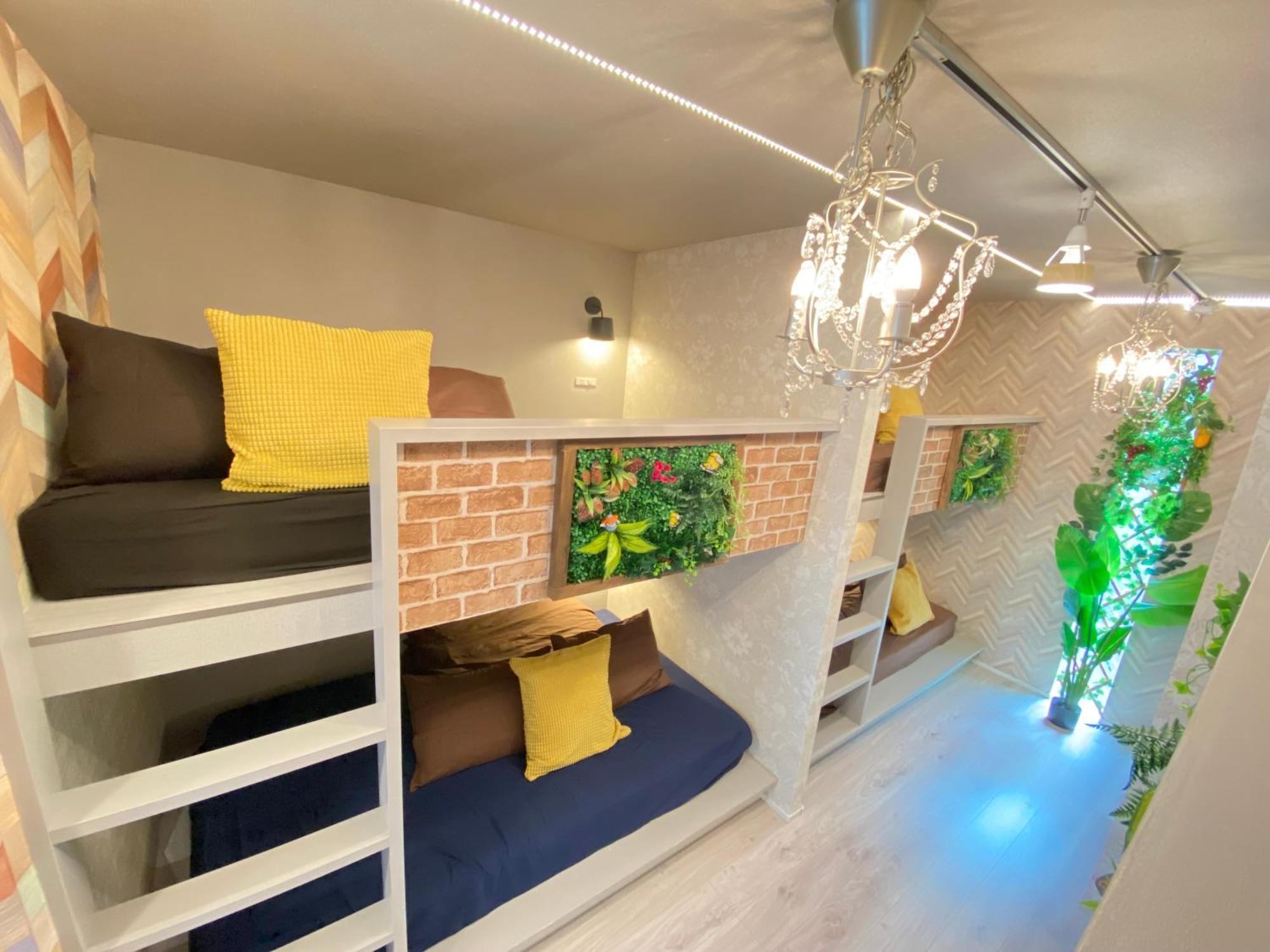 Hotel Jungle Fun Fun Осака Экстерьер фото